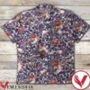 Eagle Make America Great Again Proud To Be American Purple Flower Leaf Hawaiian Shirt, Unique Gifts For Friends - Vesles2014S 1