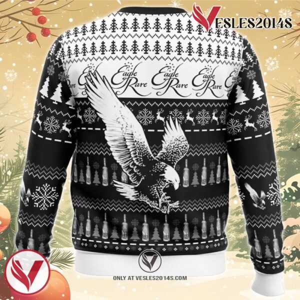 Eagle Rare Ugly Christmas Sweater, Unique Christmas Gift For Fans - Vesles2014S 1