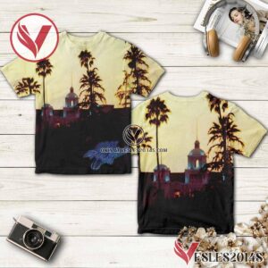 Eagles Hotel California Album Cover Shirt, Unique Gifts For Music Lovers - Vesles2014S