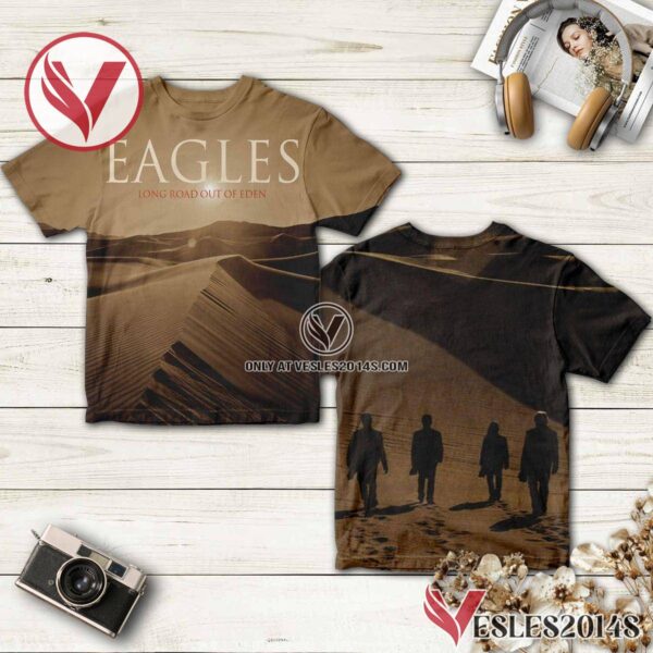 Eagles Long Road Out Of Eden Album Cover Shirt, Unique Gifts For Music Lovers - Vesles2014S