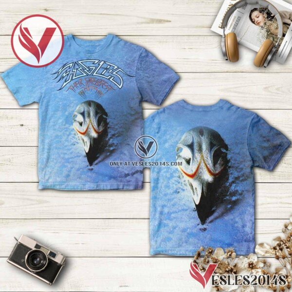 Eagles Their Greatest Hits 1971–1975 Compilation Album Cover Shirt, Unique Gifts For Music Lovers - Vesles2014S