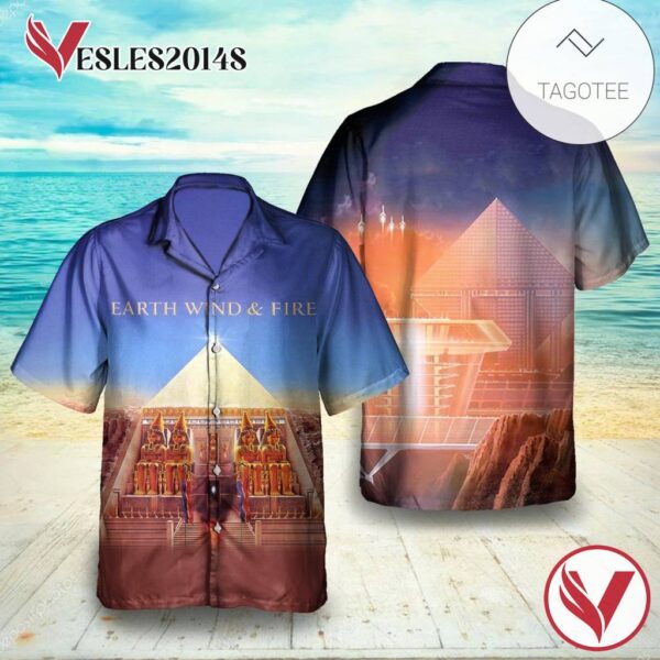 Earth Wind And Fire All ‘n' All Album Cover Hawaiian Shirt, Best Gift For Music Lovers Vesles2014S