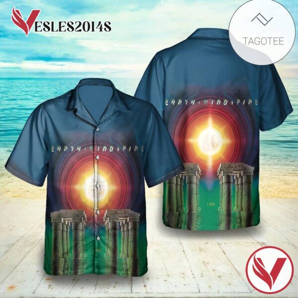 Earth Wind And Fire I Am Album Cover Hawaiian Shirt, Best Gift For Music Lovers Vesles2014S