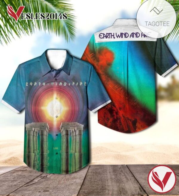 Earth Wind And Fire I Am Album Cover Style 2 Hawaiian Shirt, Best Gift For Music Lovers Vesles2014S