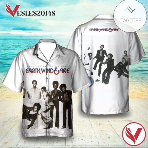 Earth Wind And Fire That's The Way Of The World Album Cover Hawaiian Shirt, Best Gift For Music Lovers Vesles2014S