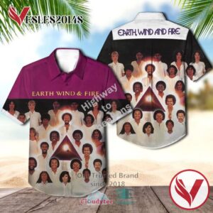 Earth, Wind & Fire Faces Casual Hawaiian Shirt, Best Gifts For Summer Vesles2014S