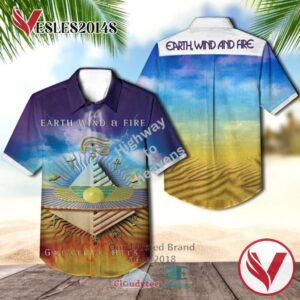 Earth, Wind & Fire Greatest Hits Casual Hawaiian Shirt, Best Gifts For Summer Vesles2014S 1