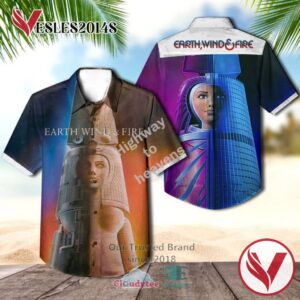 Earth, Wind & Fire Let's Groove Casual Hawaiian Shirt, Best Gifts For Summer Vesles2014S 1