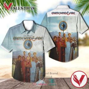 Earth, Wind & Fire Open Our Eyes Casual Hawaiian Shirt, Best Gifts For Summer Vesles2014S 1
