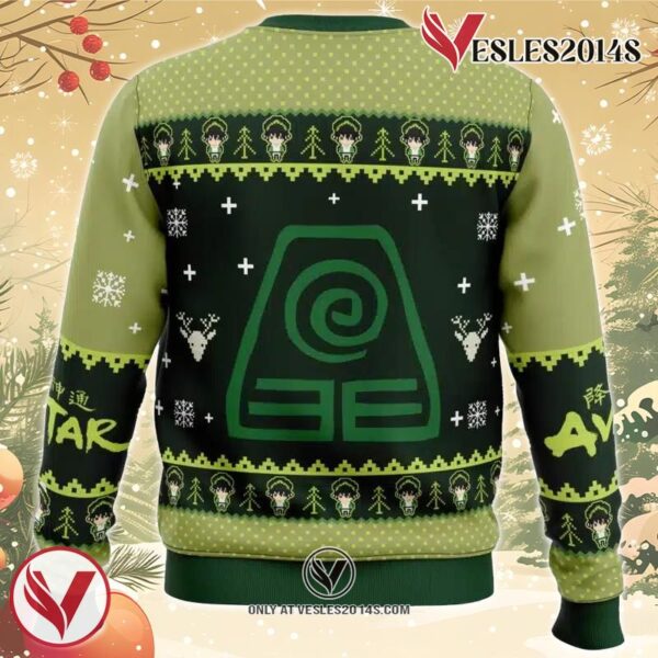 Earthbenders Earth Kingdom Avatar Ugly Christmas Sweater, Unique Christmas Gift For Fans - Vesles2014S 1