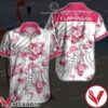 Easily Distracted By Flamingos Pink Tropical Floral White Hawaiian Shirt, Unique Gifts For Friends - Vesles2014S 1