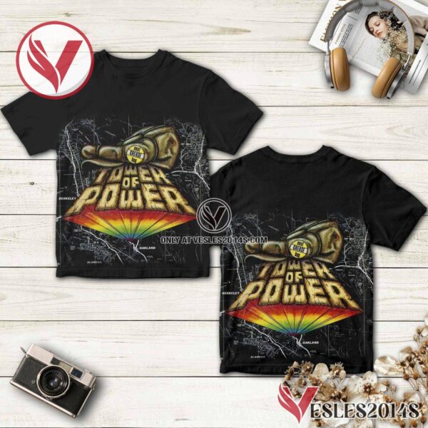 East Bay Grease Album Cover By Tower Of Power Shirt, Unique Gifts For Music Lovers - Vesles2014S