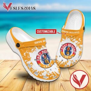 East Bengal Custom Name Crocs Clogs, Unique Footwear For Fans