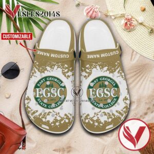 East Georgia State College Crocs Clogs, Unique Footwear For Fans 1