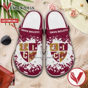 Eastern International College Crocs Clogs, Unique Footwear For Fans 1