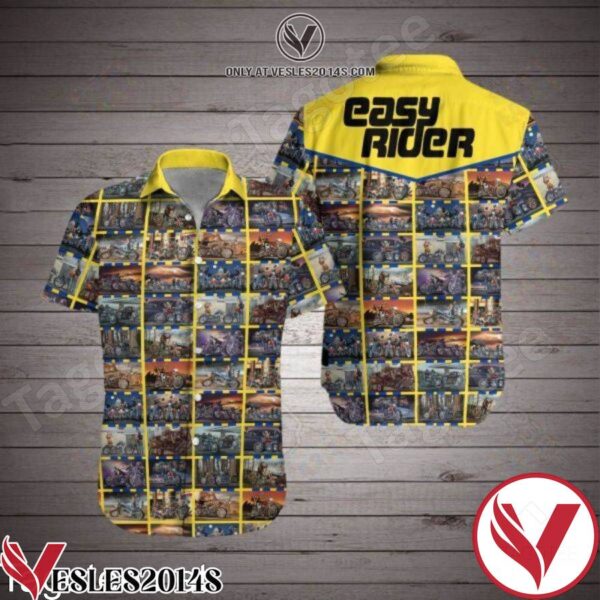 Easy Rider Photo Gallery Hawaiian Shirt, Unique Gifts For Friends - Vesles2014S 1