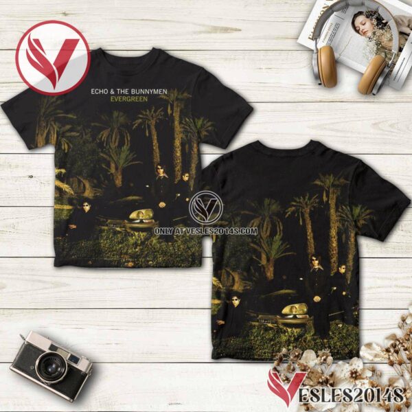 Echo And The Bunnymen Evergreen Album Cover Shirt, Unique Gifts For Music Lovers - Vesles2014S