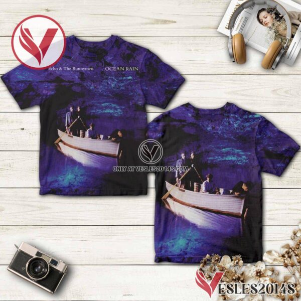 Echo And The Bunnymen Ocean Rain Album Cover Shirt, Unique Gifts For Music Lovers - Vesles2014S
