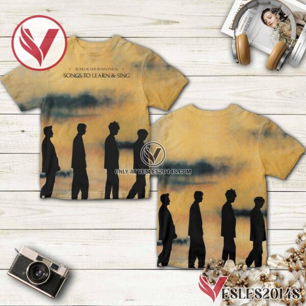 Echo And The Bunnymen Songs To Learn And Sing Compilation Album Cover Shirt, Unique Gifts For Music Lovers - Vesles2014S