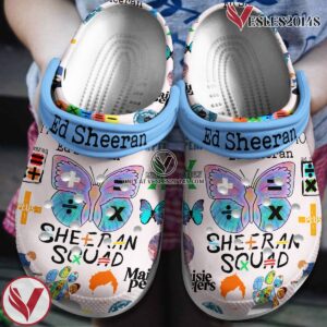 Ed Sheeran Music Crocs Crocband Clogs Shoes, Unique Gifts For Fans Style 1 - Vesles2014S