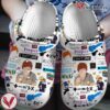 Ed Sheeran Music Crocs Crocband Clogs Shoes, Unique Gifts For Fans Style 9 - Vesles2014S