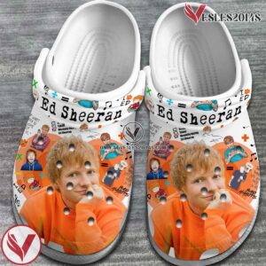 Ed Sheeran Singer Music Crocs Crocband Clogs Shoes, Unique Gifts For Fans Style 2 - Vesles2014S 2