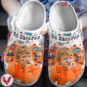 Ed Sheeran Singer Music Crocs Crocband Clogs Shoes, Unique Gifts For Fans Style 2 - Vesles2014S