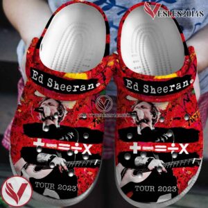 Ed Sheeran Singer Music Crocs Crocband Clogs Shoes, Unique Gifts For Fans Style 7 - Vesles2014S 2