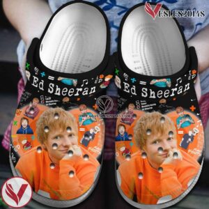 Ed Sheeran Singer Music Crocs Crocband Clogs Shoes, Unique Gifts For Fans Style 8 - Vesles2014S