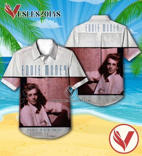 Eddie Money Can’t Hold Back Album Cover Hawaiian Shirt, Unique Gifts For Music Lovers - Vesles2014S