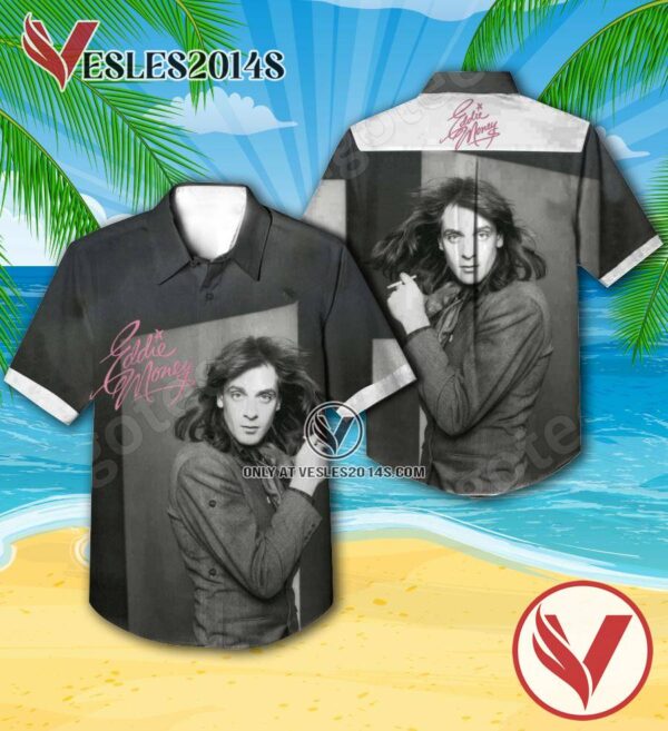 Eddie Money The Debut Studio Album Cover Hawaiian Shirt, Unique Gifts For Music Lovers - Vesles2014S