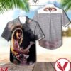 Eddie Van Halen With Guitar Hawaiian Shirt, Unique Gifts For Friends - Vesles2014S 1