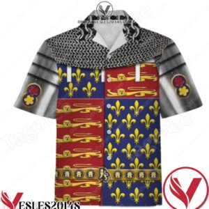 Edward The Black Prince Armor Hawaiian Shirt, Unique Gifts For Friends - Vesles2014S 1