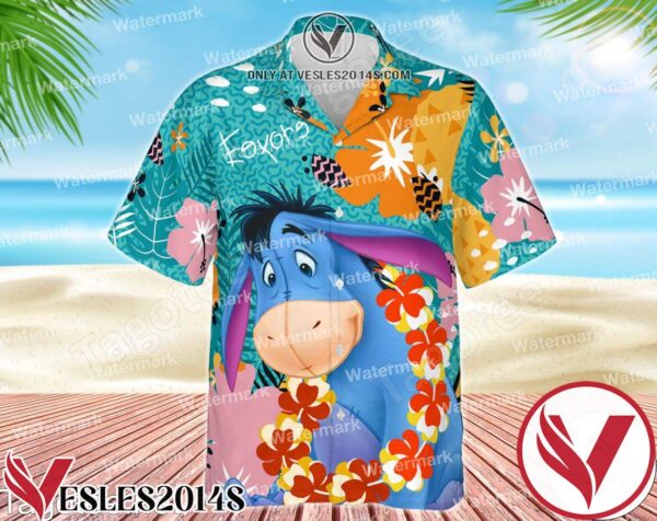 Eeyore Hawaiian Shirt, Unique Gifts For Friends - Vesles2014S 1