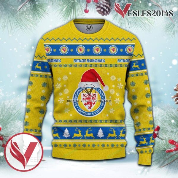 Eintracht Braunschweig Sport Ugly Christmas Sweater, Unique Gifts For Fans - Vesles2014aS 2