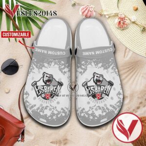 Eisbaeren Regensburg Personalized Crocs Clogs, Unique Footwear For Fans 1