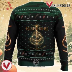 Elden Ring v2 Ugly Christmas Sweater, Unique Christmas Gift For Fans - Vesles2014S 1