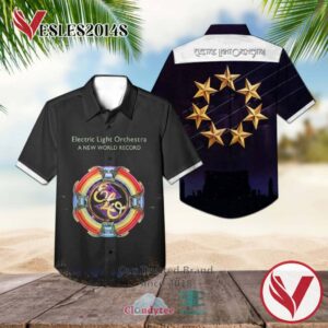 Electric Light Orchestra A New World Record 1976 Casual Hawaiian Shirt, Best Gifts For Summer Vesles2014S 1