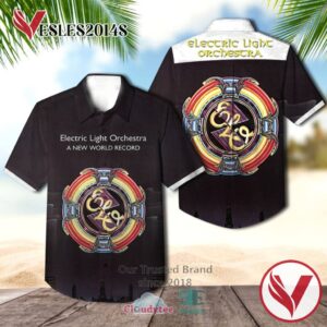 Electric Light Orchestra A New World Record Casual Hawaiian Shirt, Best Gifts For Summer Vesles2014S 1