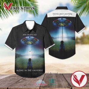 Electric Light Orchestra Alone In The Universe 2015 Casual Hawaiian Shirt, Best Gifts For Summer Vesles2014S
