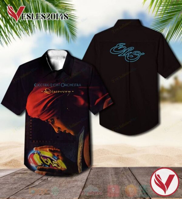 Electric Light Orchestra Discovery Album Hawaiian Shirt, Best Gift For Music Lovers Vesles2014S