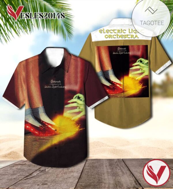 Electric Light Orchestra Eldorado Album Cover Hawaiian Shirt, Best Gift For Music Lovers Vesles2014S