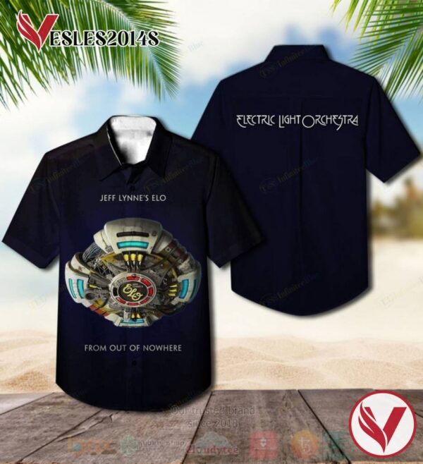 Electric Light Orchestra Jeff Lynne's Elo From Out of Nowhere Album Hawaiian Shirt, Best Gift For Music Lovers Vesles2014S