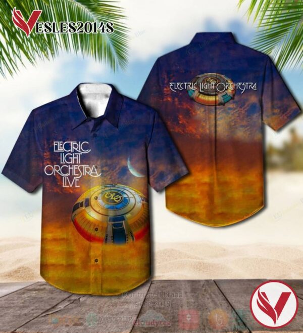 Electric Light Orchestra Live Album Hawaiian Shirt, Best Gift For Music Lovers Vesles2014S