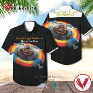 Electric Light Orchestra Out Of The Blue Casual Hawaiian Shirt, Best Gifts For Summer Vesles2014S 1
