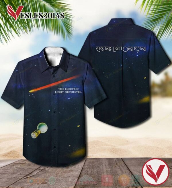 Electric Light Orchestra The Fall Album Hawaiian Shirt, Best Gift For Music Lovers Vesles2014S