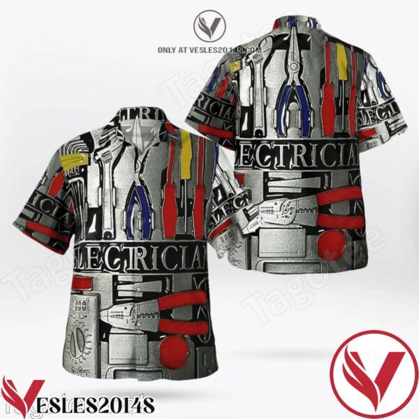 Electrical Tools Hawaiian Shirt, Unique Gifts For Friends - Vesles2014S 1
