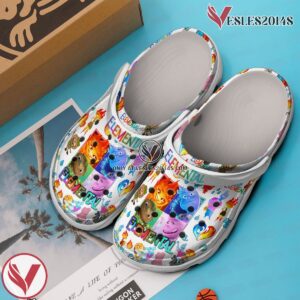 Elemental Cartoon Crocs Crocband Clogs Shoes Comfortable For Men Women and Kids Style 5, Unique Gift From Vesles2014S 2