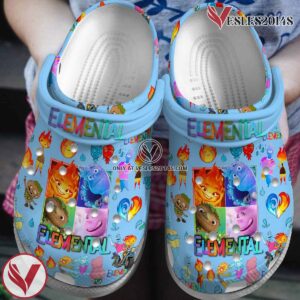 Elemental Cartoon Crocs Crocband Clogs Shoes Comfortable For Men Women and Kids Style 5, Unique Gift From Vesles2014S 4
