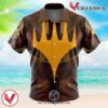 Elements of Magic the Gathering Hawaiian Button Up Shirt, Perfect Gifts For Anime Lovers - Vesles2014S